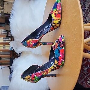 Floral heels